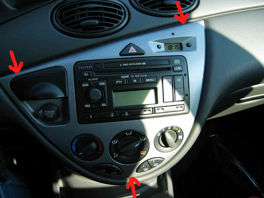 Radio Umbau auf 2 Din [Anleitung] Ford Focus Mk1