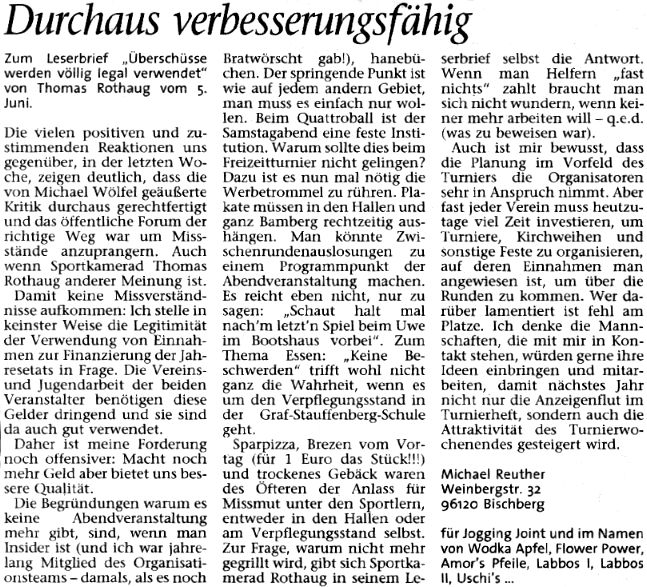 &copy;&nbsp;Fr&auml;nkischer Tag vom 11.06.2002